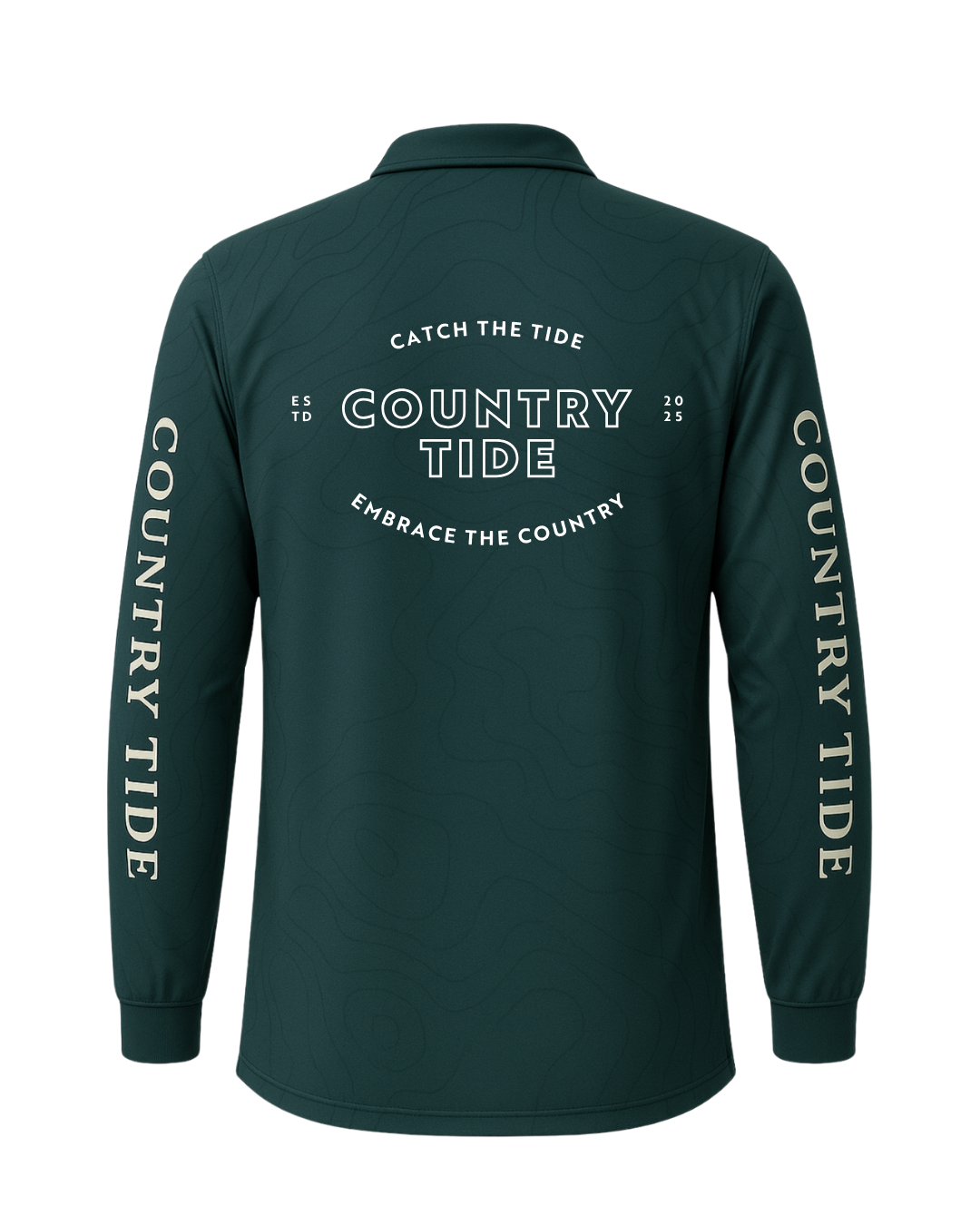 Founder's Collared Kid's/Youth Fishing Shirt