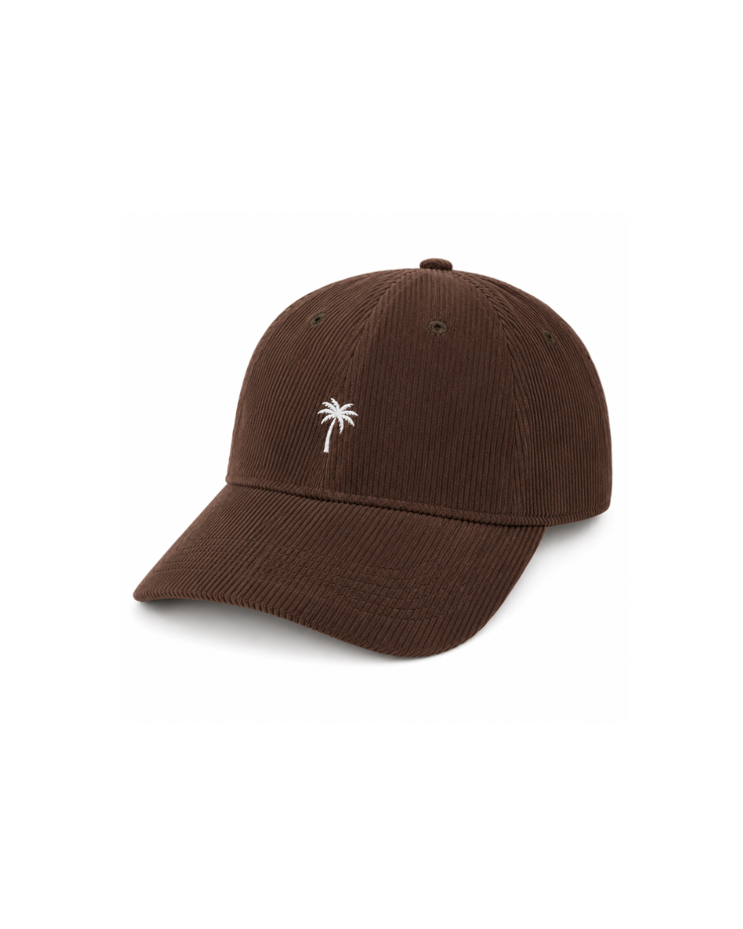 BROWN THE PALMS CORD CAP