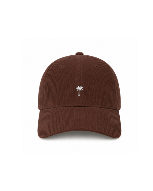 BROWN THE PALMS CORD CAP