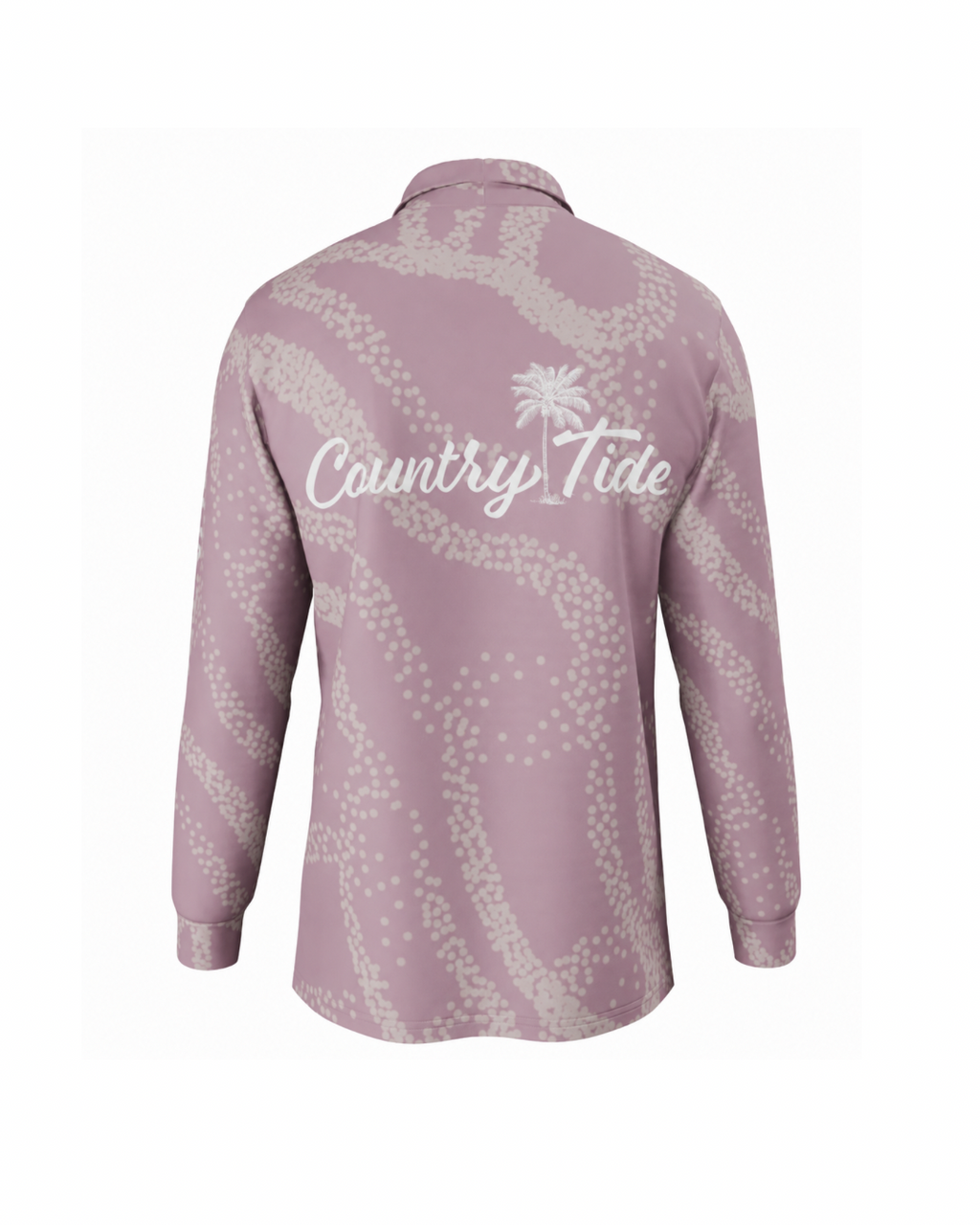 Dusty Rose Collared Adult Fishing Shirt