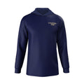 Navy Coast Hoodie Adult Fishing Shirt